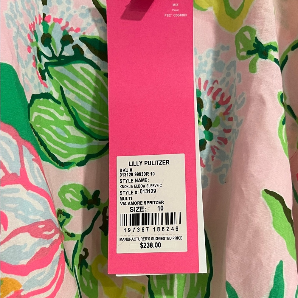 Lilly Pulitzer Knoxlie Elbow Sleeve Dress - Picture 6 of 10